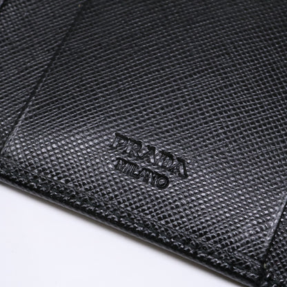 PRADA プラダ 【美品】トライアングルロゴ サフィアーノレザー 6連 キーケース