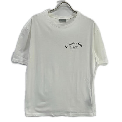 DIOR ディオール 863J621I2712 ホワイト アトリエロゴ Tシャツ トップス
