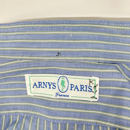 ARNYS アルニス ブルー ストライプ 長袖シャツ トップス