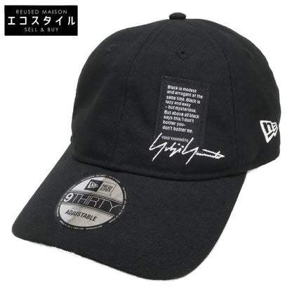 Yohji Yamamoto POUR HOMME ヨウジヤマモトプールオム HE-H81-973 NEW ERA 930 YY LABEL LOGO ニューエラ シグネチャーロゴ刺繍 キャップ 帽子