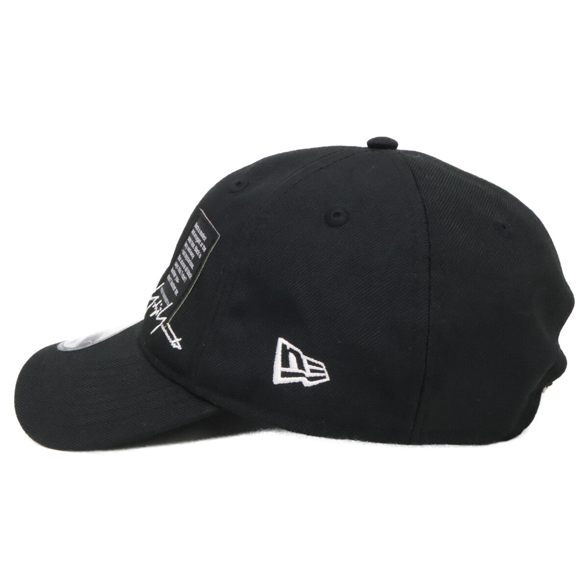 Yohji Yamamoto POUR HOMME ヨウジヤマモトプールオム HE-H81-973 NEW ERA 930 YY LABEL LOGO ニューエラ シグネチャーロゴ刺繍 キャップ 帽子