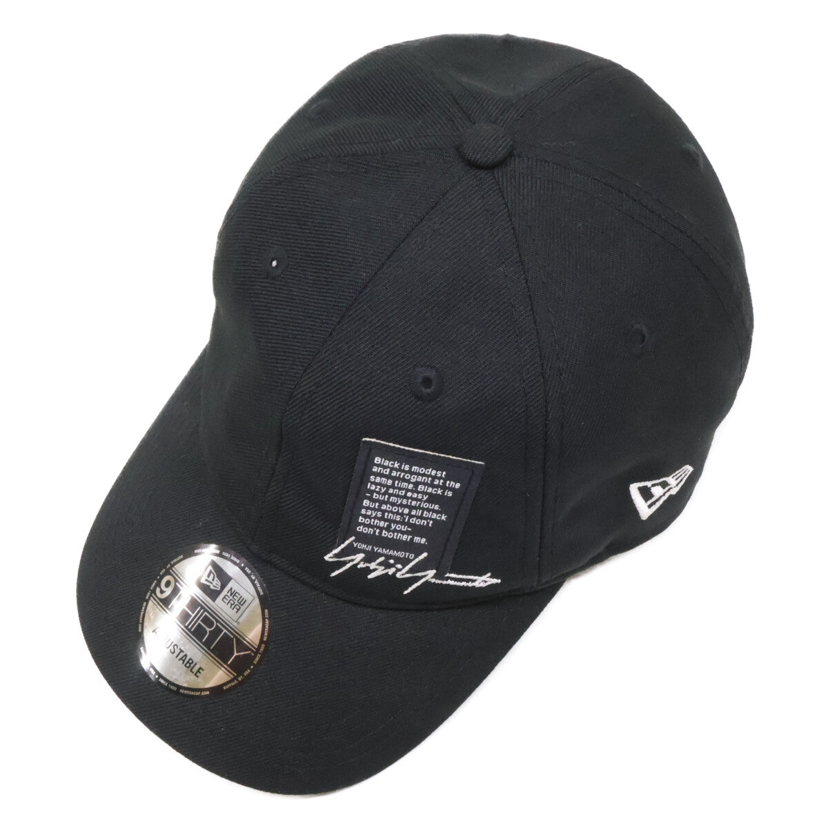 Yohji Yamamoto POUR HOMME ヨウジヤマモトプールオム HE-H81-973 NEW ERA 930 YY LABEL LOGO ニューエラ シグネチャーロゴ刺繍 キャップ 帽子