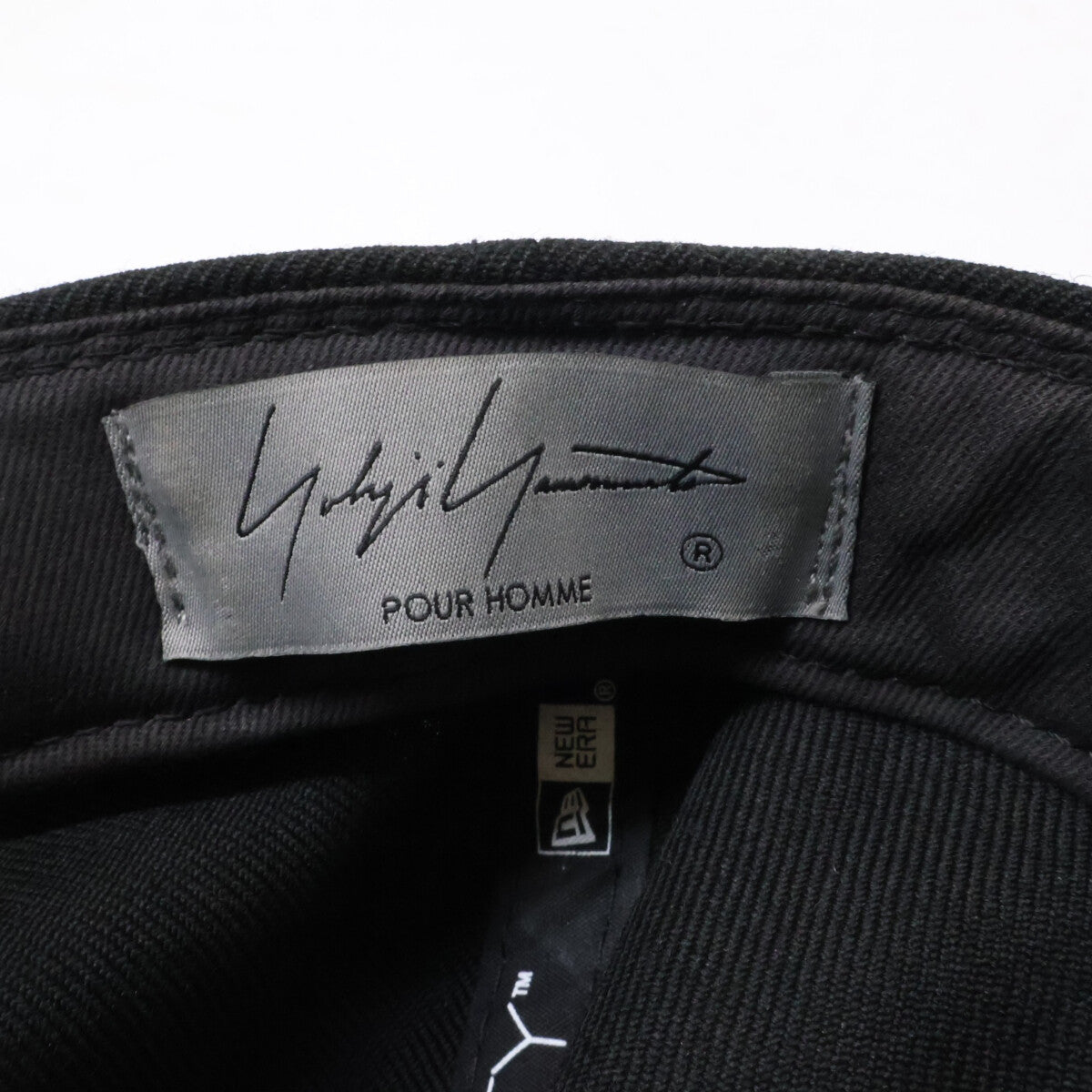 Yohji Yamamoto POUR HOMME ヨウジヤマモトプールオム HE-H81-973 NEW ERA 930 YY LABEL LOGO ニューエラ シグネチャーロゴ刺繍 キャップ 帽子