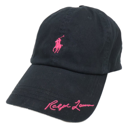 POLO RALPH LAUREN ポロ ラルフローレン Pink Pony ピンクポニー ツイル ボール キャップ 帽子