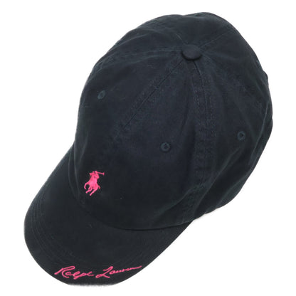 POLO RALPH LAUREN ポロ ラルフローレン Pink Pony ピンクポニー ツイル ボール キャップ 帽子