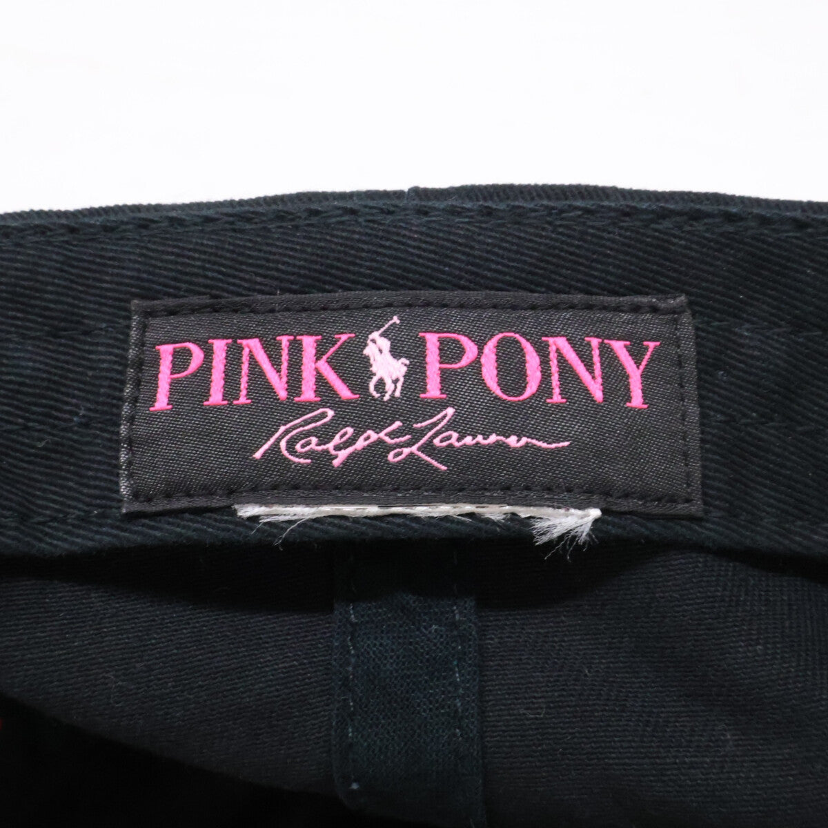 POLO RALPH LAUREN ポロ ラルフローレン Pink Pony ピンクポニー ツイル ボール キャップ 帽子