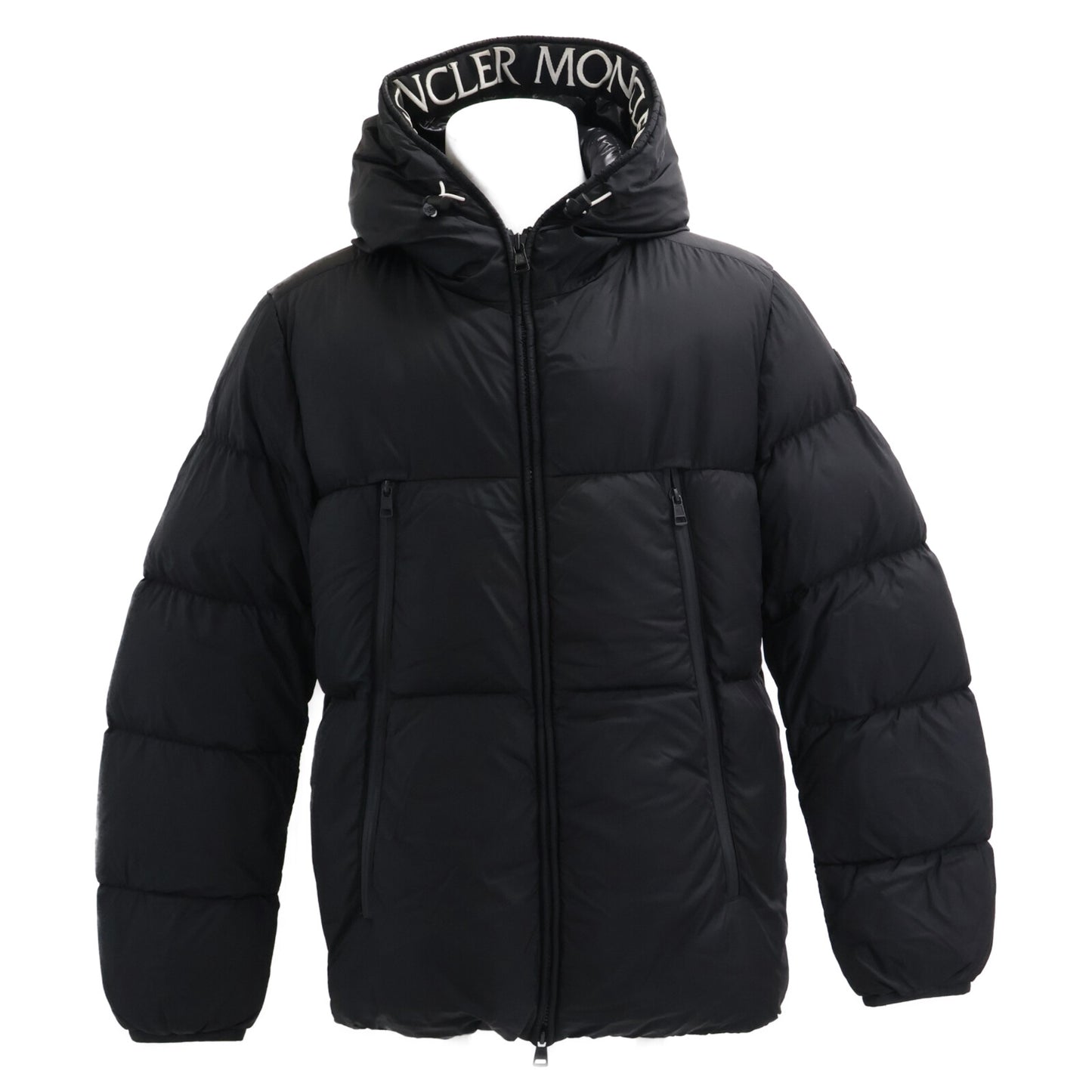 MONCLER モンクレール MONTCLA モンクラ 内側ロゴ刺繍グログランテープ フーディダウンジャケット ジャケット