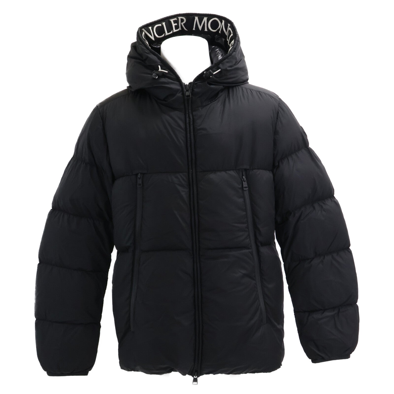 MONCLER モンクレール MONTCLA モンクラ 内側ロゴ刺繍グログランテープ フーディダウンジャケット ジャケット