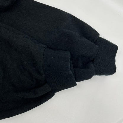 CELINE セリーヌ 2Y35D4501.38AW ブラック カシミア混 トリオンフ ルーズフーディー トップス