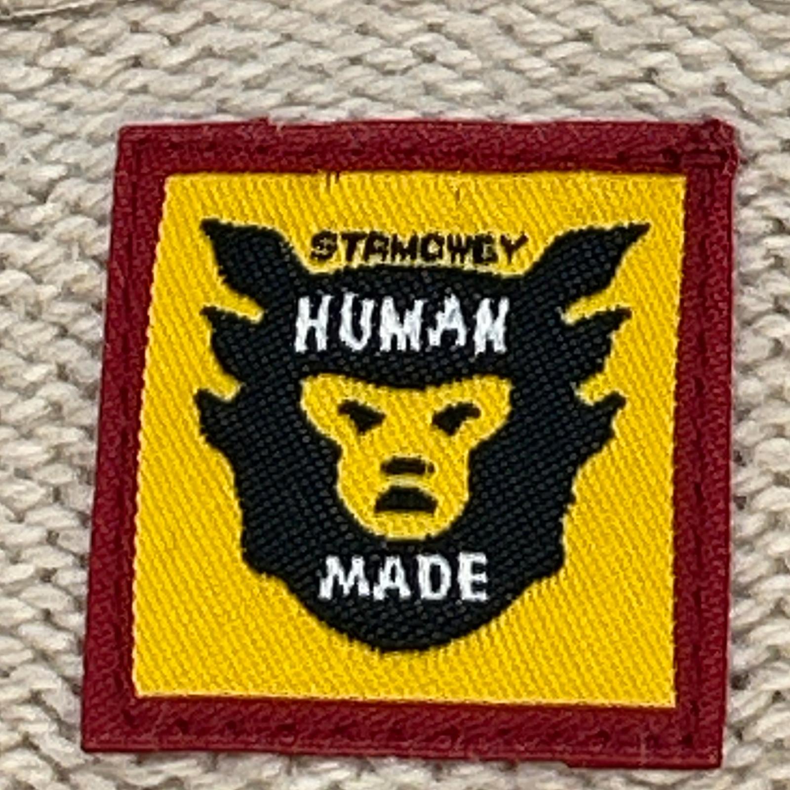 HUMAN MADE ヒューマンメイド ライトベージュ ハートロゴ フリース