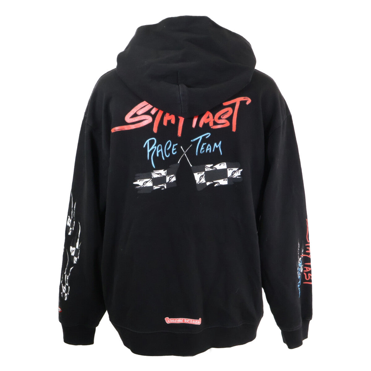 Chrome hearts クロムハーツ ｘMATTY BOY PPO STAY FAST RACE TEAM HD PLVR マッティボーイ ステイファストプリントプルオーバーパーカー トップス