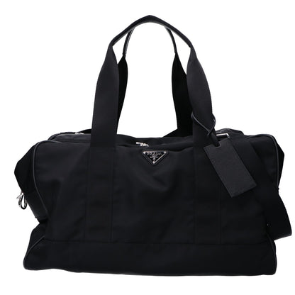 PRADA プラダ 美品 2VC033 トライアングルロゴ ナイロン 2WAY ボストンバッグ