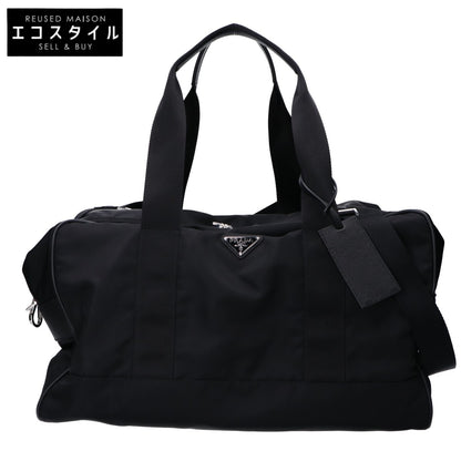 PRADA プラダ 美品 2VC033 トライアングルロゴ ナイロン 2WAY ボストンバッグ