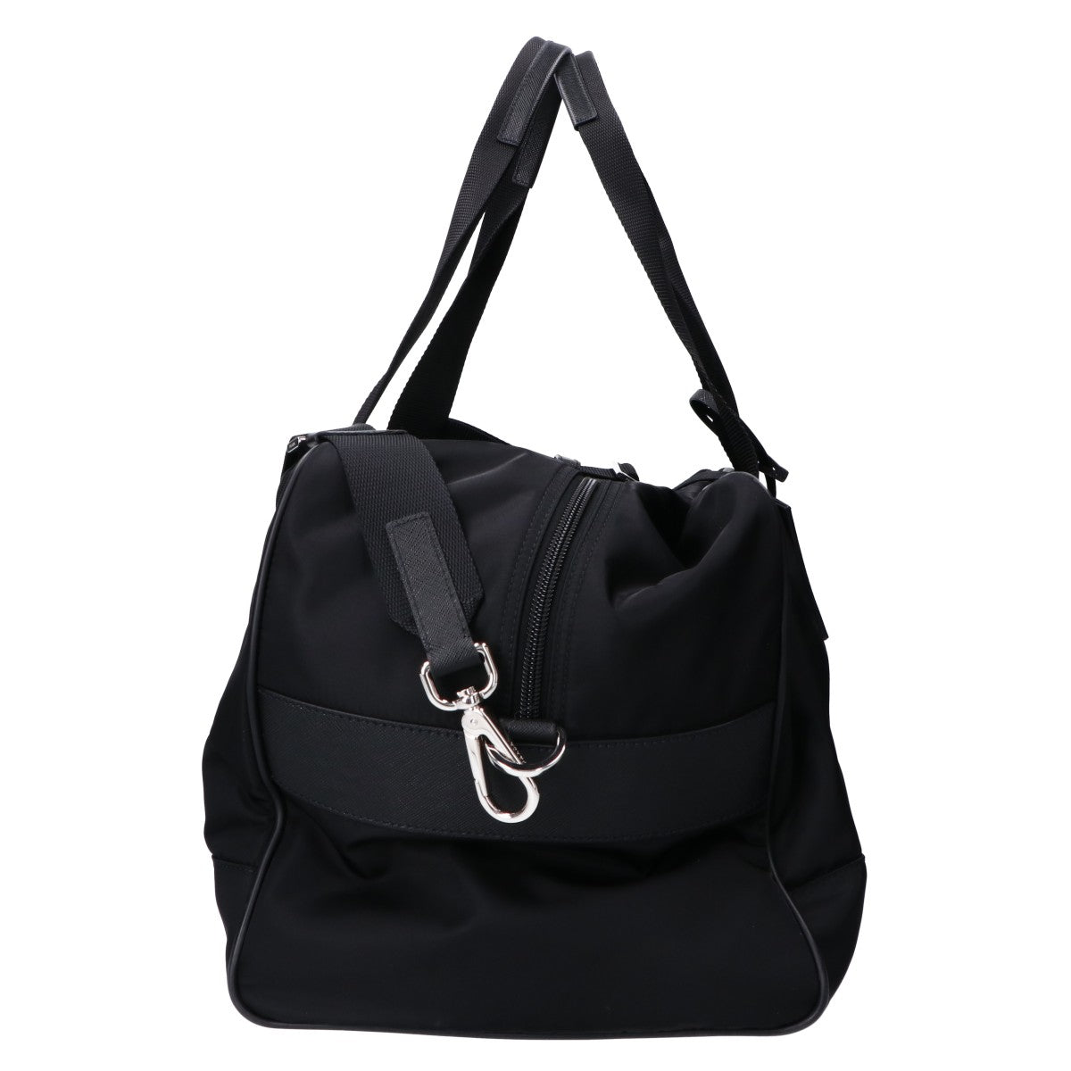 PRADA プラダ 美品 2VC033 トライアングルロゴ ナイロン 2WAY ボストンバッグ