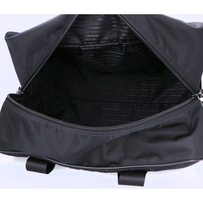 PRADA プラダ 美品 2VC033 トライアングルロゴ ナイロン 2WAY ボストンバッグ