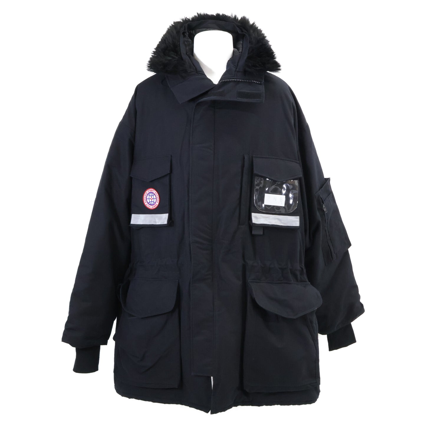 CANADA GOOSE カナダグース ｘVETEMENTS ヴェトモン 17SS MH17JA14 GLOBAL WARMING オーバー ダウン コート