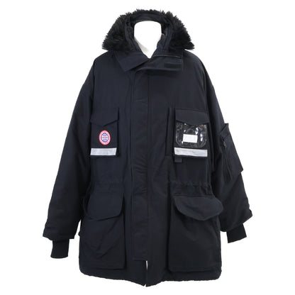 CANADA GOOSE カナダグース ｘVETEMENTS ヴェトモン 17SS MH17JA14 GLOBAL WARMING オーバー ダウン コート