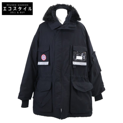 CANADA GOOSE カナダグース ｘVETEMENTS ヴェトモン 17SS MH17JA14 GLOBAL WARMING オーバー ダウン コート