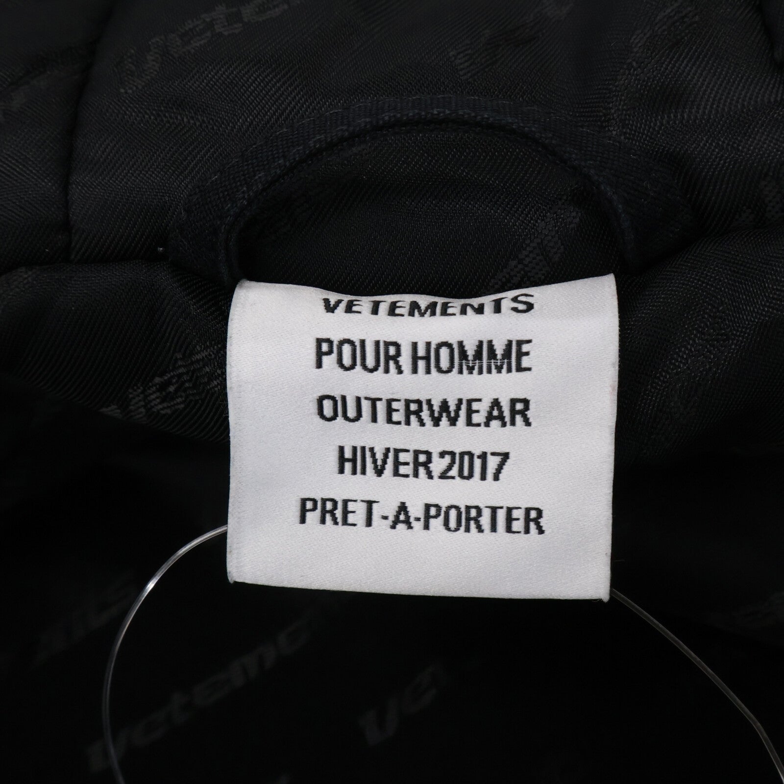 CANADA GOOSE カナダグース ｘVETEMENTS ヴェトモン 17SS MH17JA14 GLOBAL WARMING オーバー ダウン コート