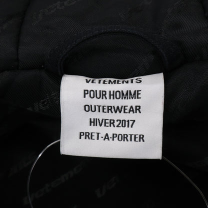CANADA GOOSE カナダグース ｘVETEMENTS ヴェトモン 17SS MH17JA14 GLOBAL WARMING オーバー ダウン コート