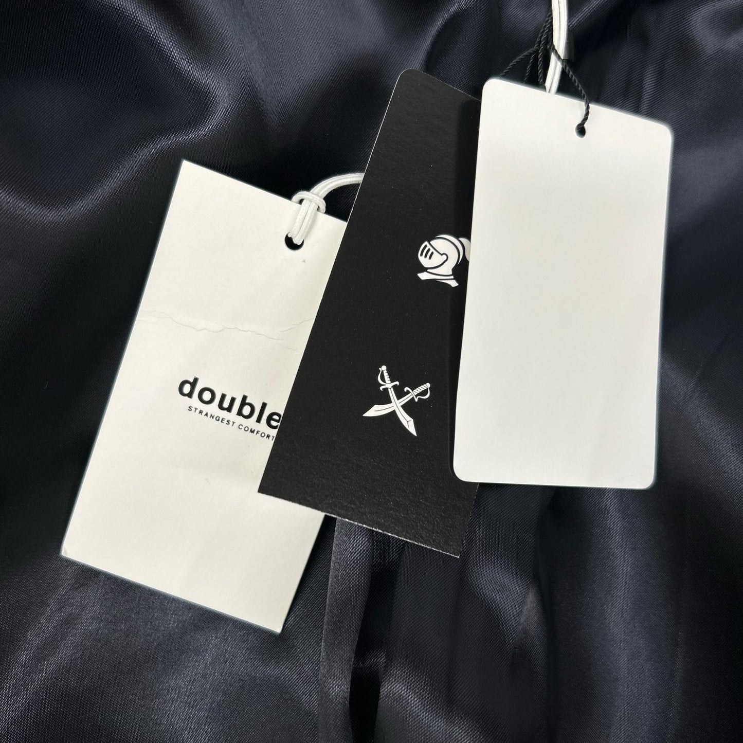doublet ダブレット ネイビー 18AW06CO21 BONDING OVERSIZED ピーコート コート
