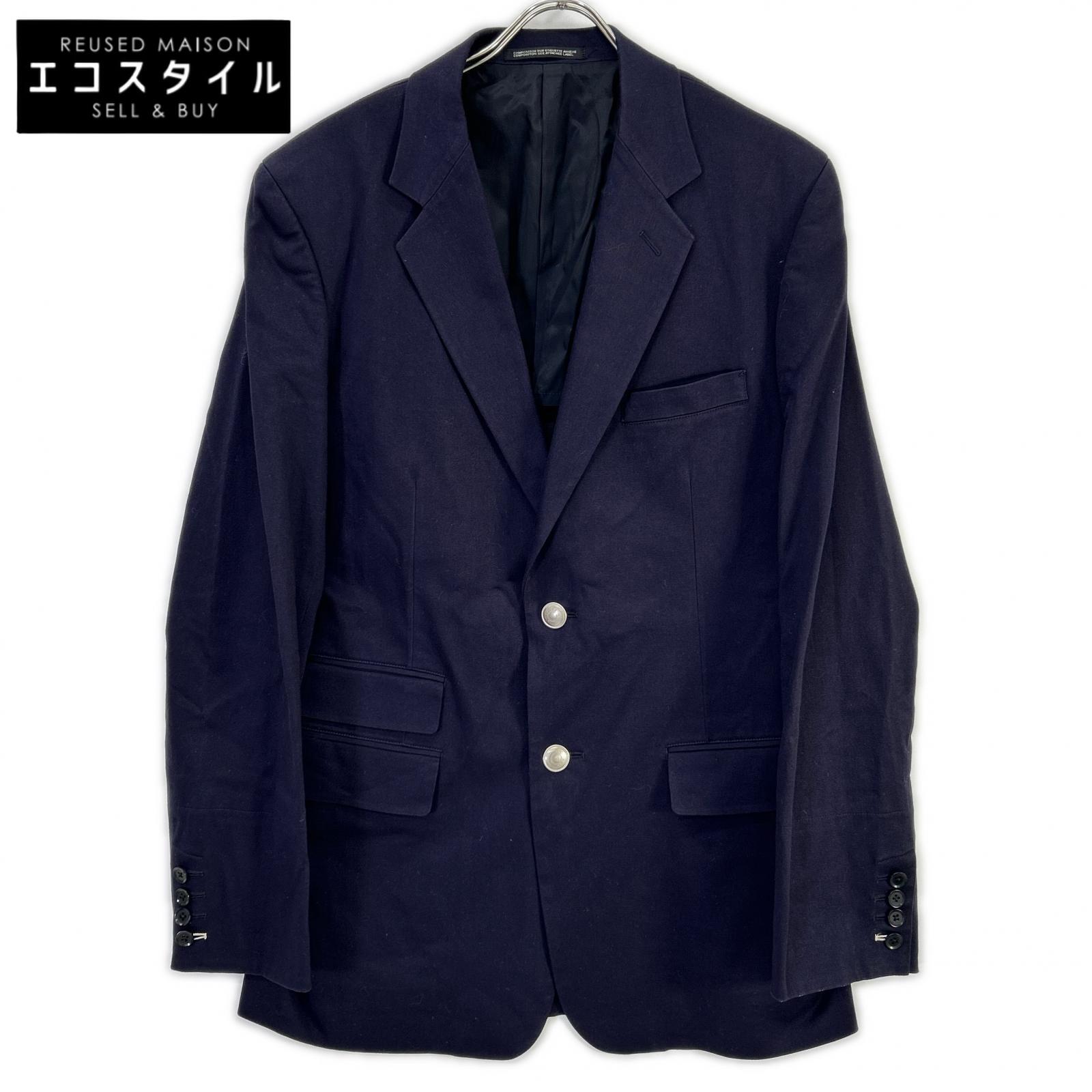 Yohji Yamamoto POUR HOMME ヨウジヤマモトプールオム ネイビー HB-J67-903 銀ボタン テーラードジャケット ジャケット