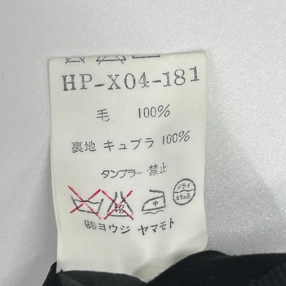 YOHJI YAMAMOTO COSTUME D’HOMME ヨウジヤマモト コスチュームドオム ブラック HP-X04-181 ジャケット×パンツ セットアップ スーツ セットアップ
