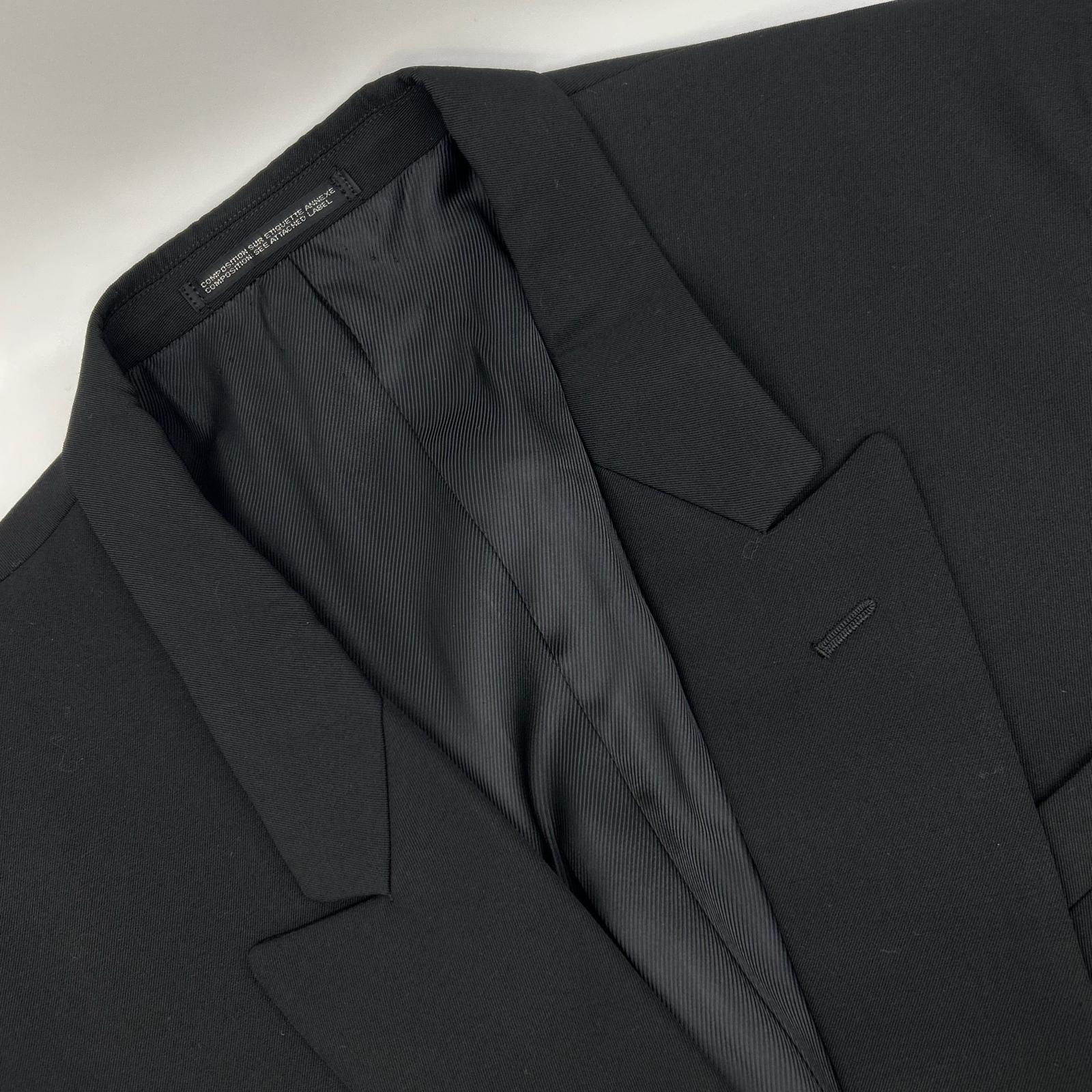YOHJI YAMAMOTO COSTUME D’HOMME ヨウジヤマモト コスチュームドオム ブラック HP-X04-181 ジャケット×パンツ セットアップ スーツ セットアップ