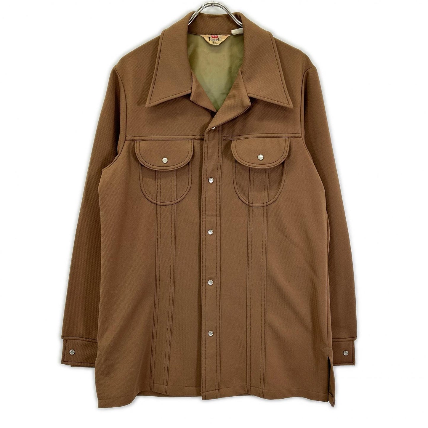 LEVI'S リーバイス ブラウン PANATELA TOPS 70's BIG-E シャツジャケット ジャケット