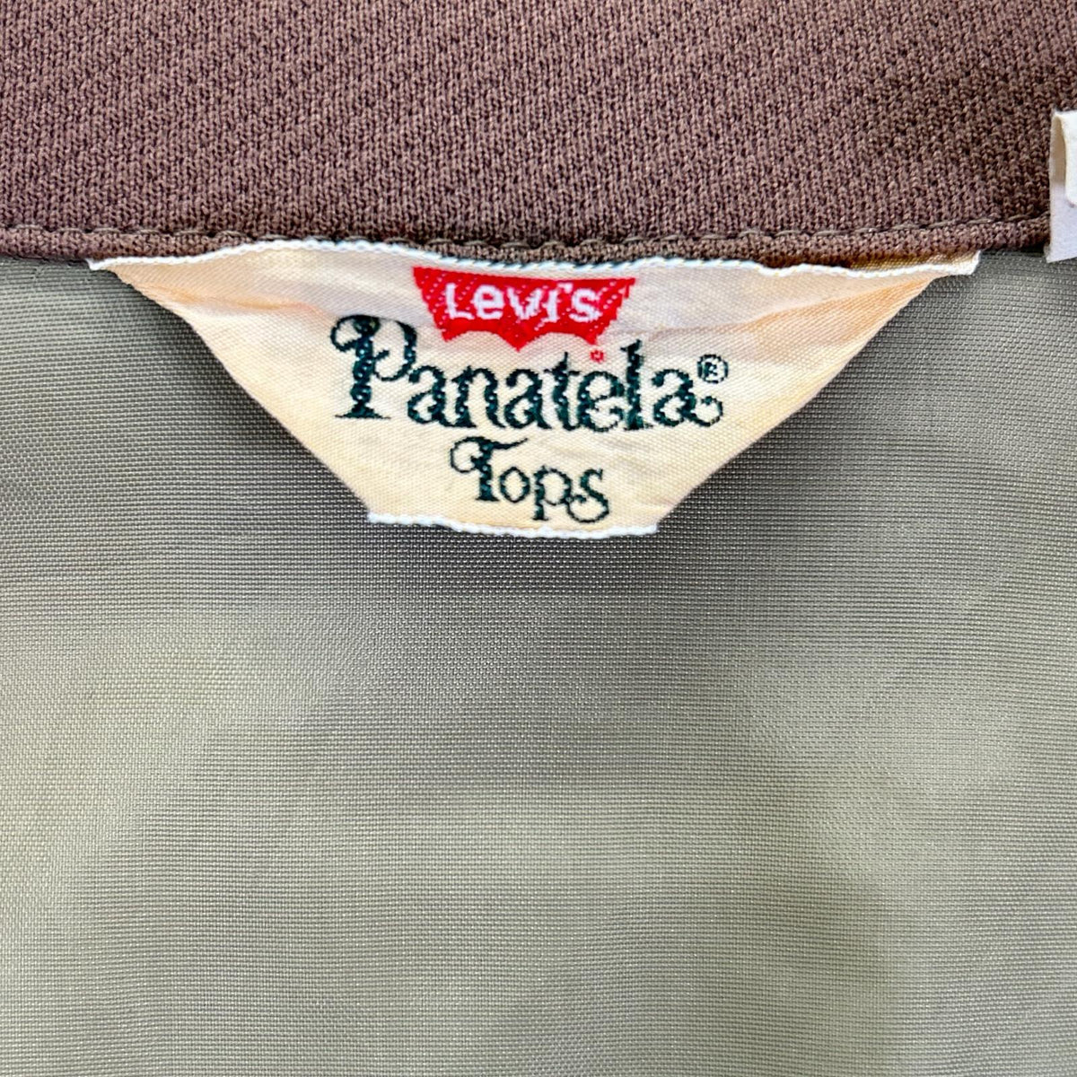 LEVI'S リーバイス ブラウン PANATELA TOPS 70's BIG-E シャツジャケット ジャケット