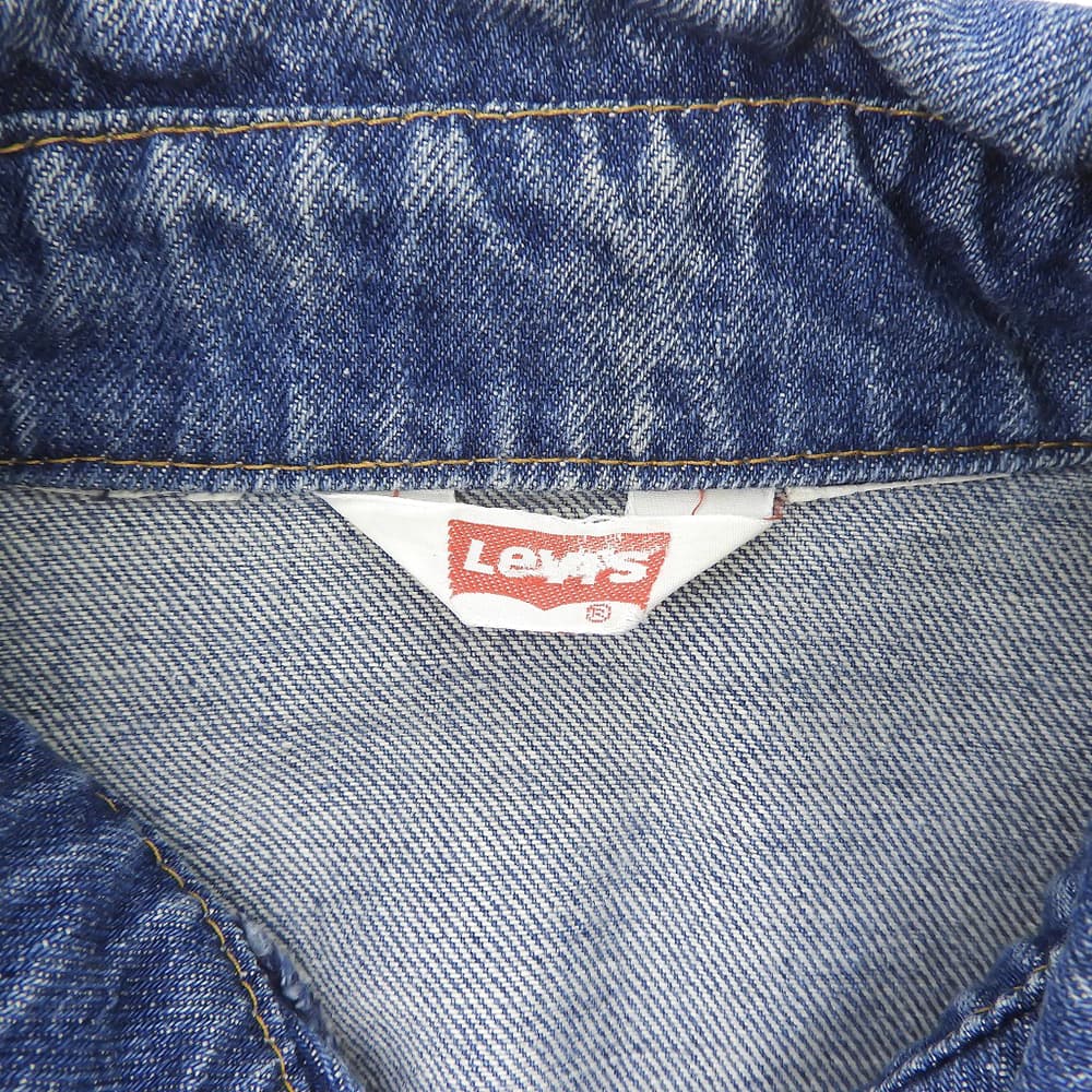 LEVI'S リーバイス 80's オレンジタグ デニムジャケット メンズ ブルー ジャケット