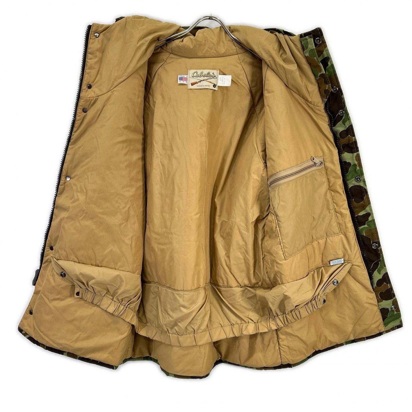 cabelas カベラス USA製 カモフラ GORE-TEX フィッシングジャケット ジャケット