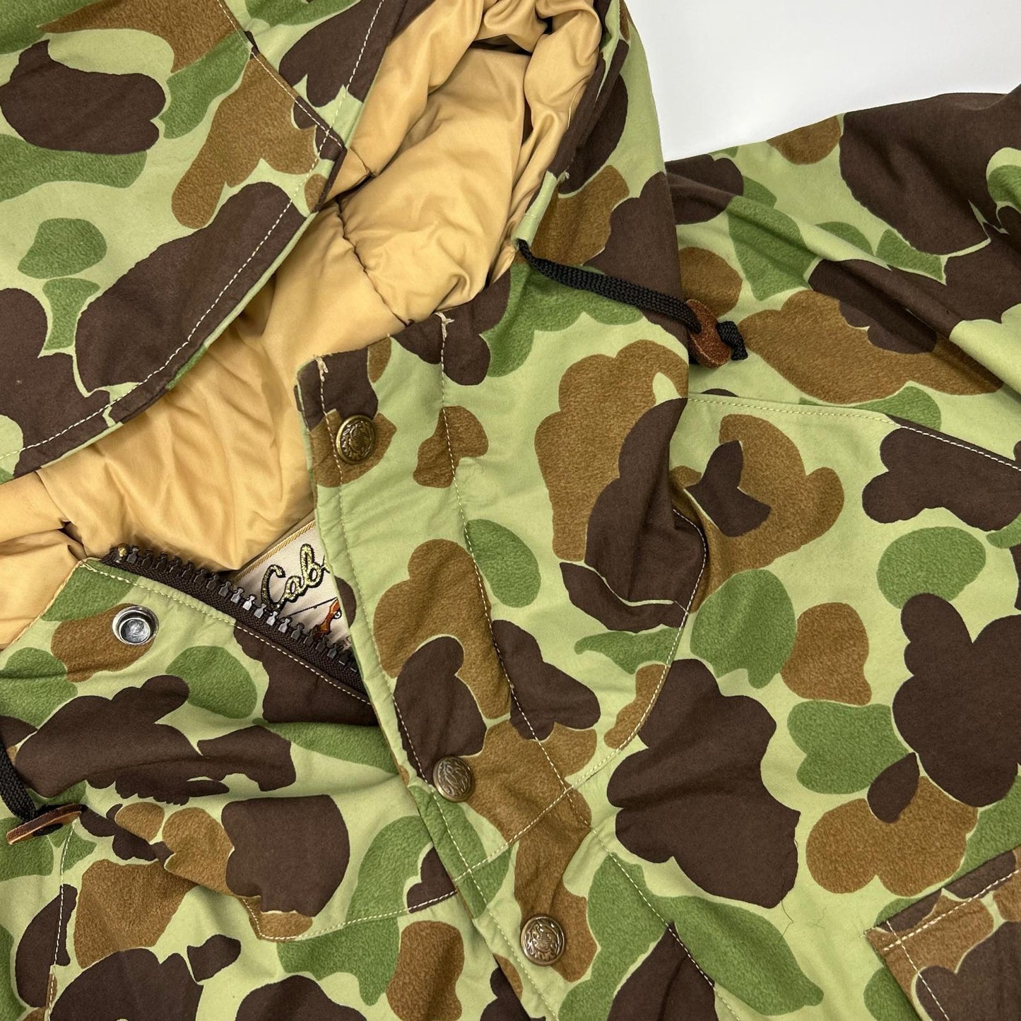 cabelas カベラス USA製 カモフラ GORE-TEX フィッシングジャケット ジャケット