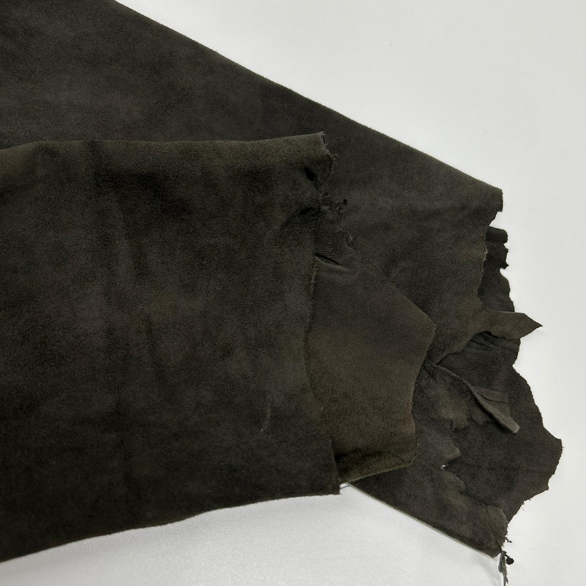 GREG LAUREN グレッグローレン チャコール スエード COAL フーディパーカー トップス