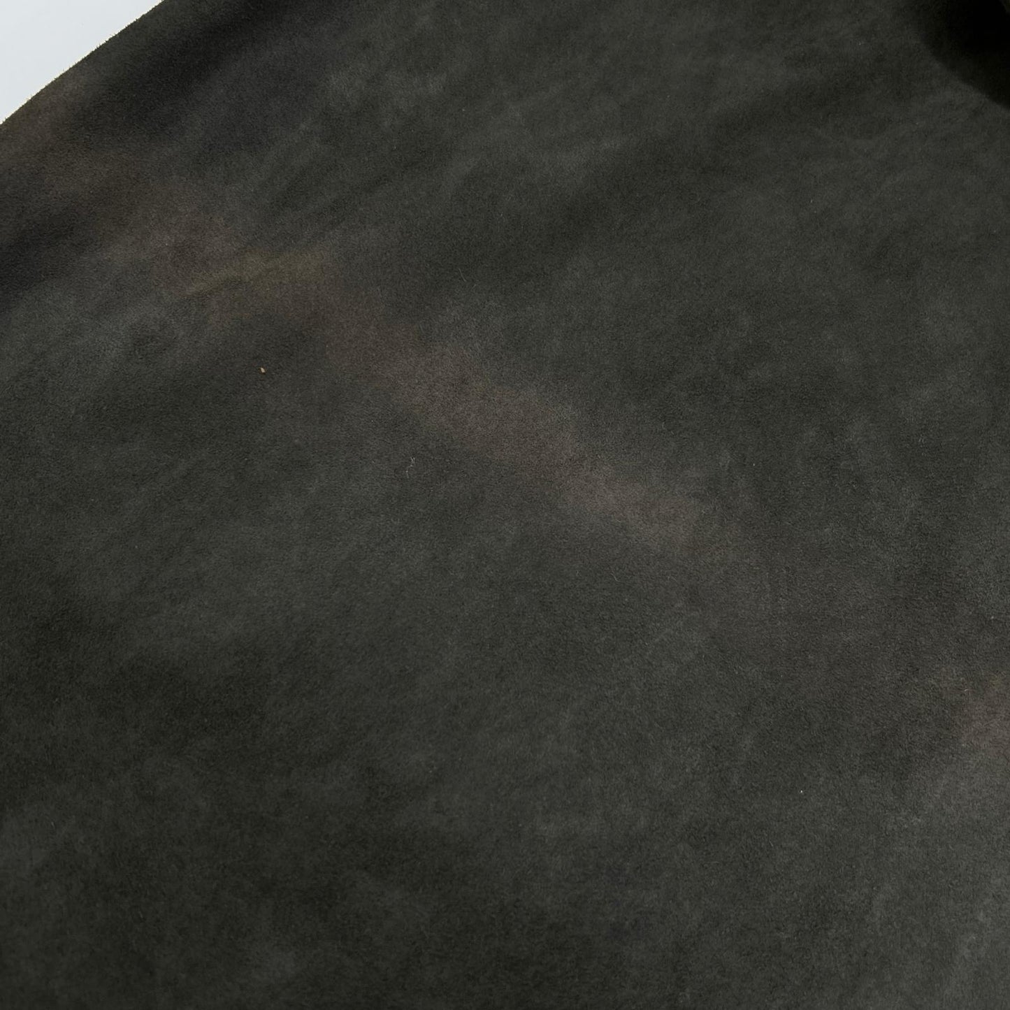 GREG LAUREN グレッグローレン チャコール スエード COAL フーディパーカー トップス