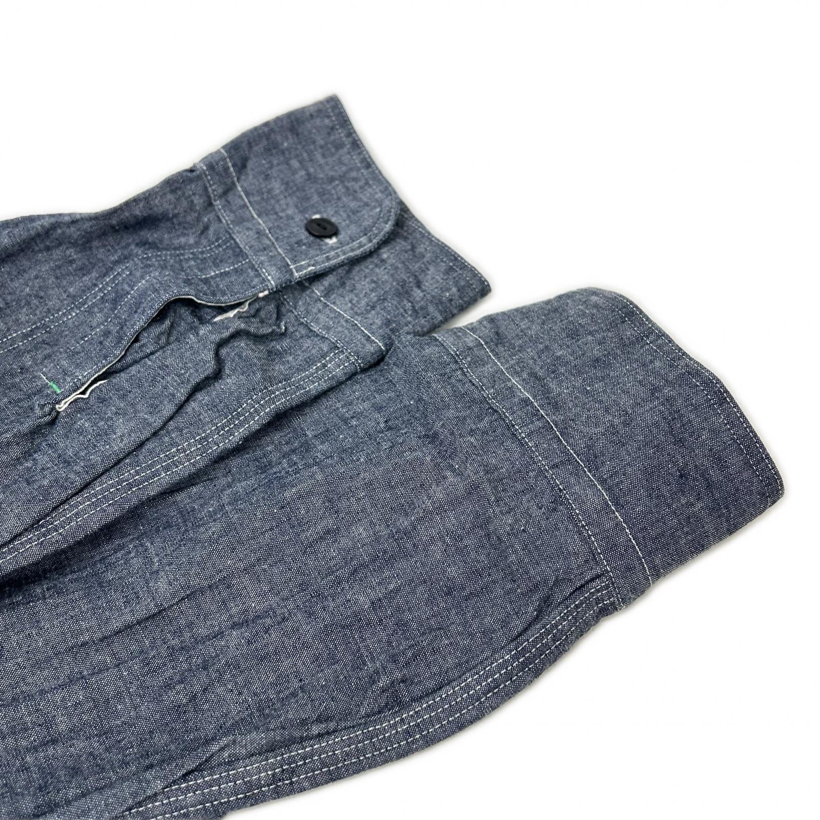 NIGEL CABOURN ナイジェルケーボン 80340010100 ネイビー 長袖シャツ コットン トップス