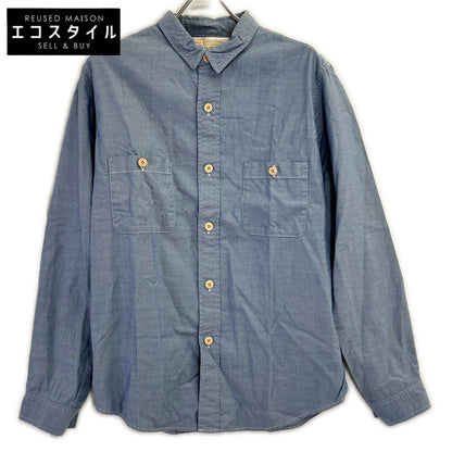 VISVIM ビズビム 0115105011002 ブルー 長袖シャツ コットン トップス