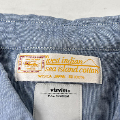 VISVIM ビズビム 0115105011002 ブルー 長袖シャツ コットン トップス