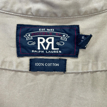 RRL ダブルアールエル ベージュ MNRRWOVM2C00290 ヴィンテージ サファリシャツ トップス