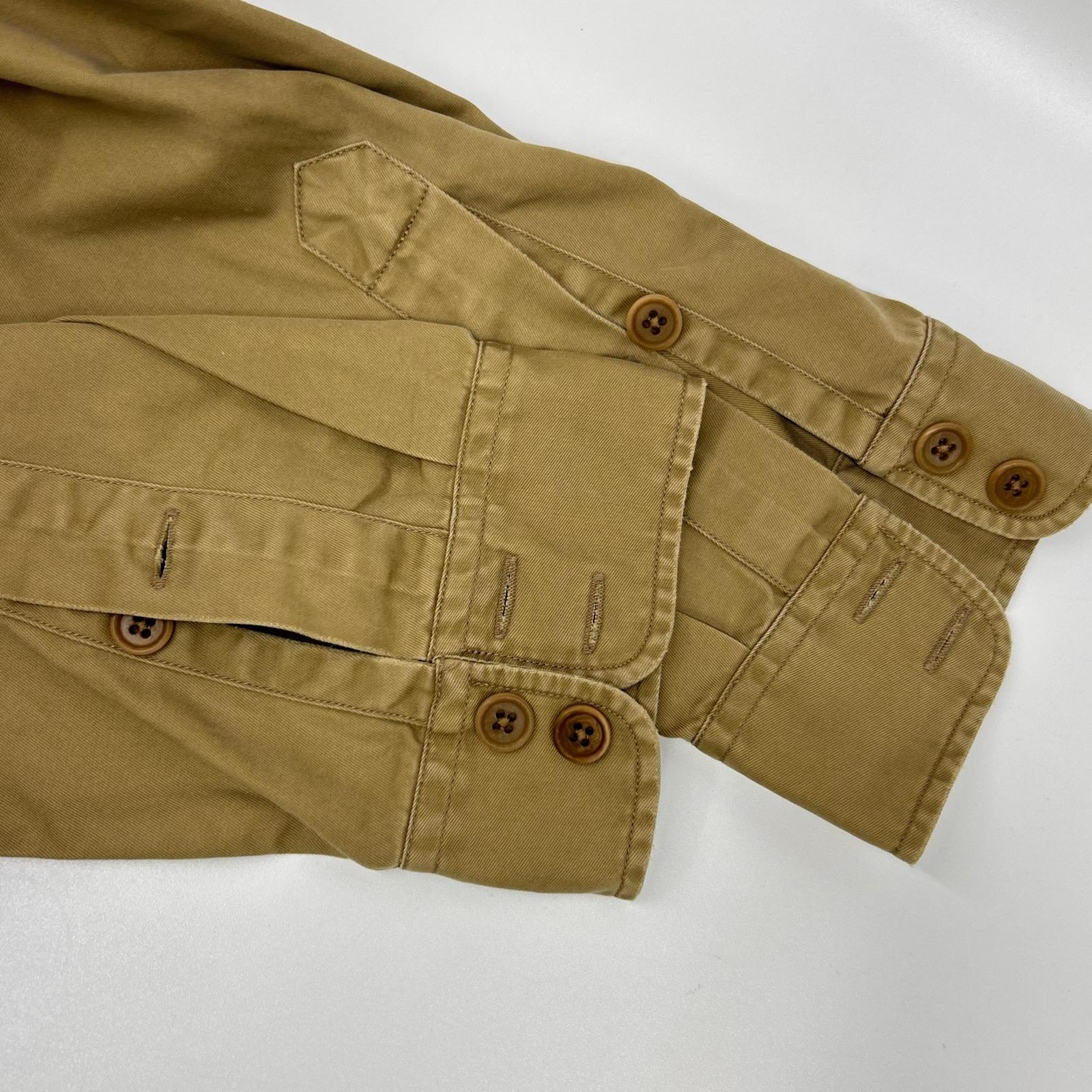 RRL ダブルアールエル ベージュ MNRRWOVM2C00290 ヴィンテージ サファリシャツ トップス
