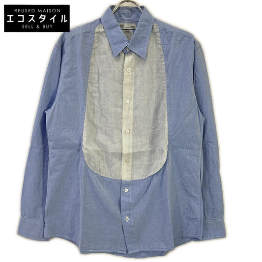 VISVIM ビズビム ブルー 0113105011014 コットンリネンレギュラカラーシャツ トップス