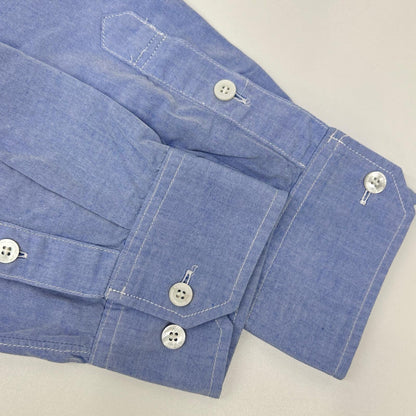VISVIM ビズビム ブルー 0113105011014 コットンリネンレギュラカラーシャツ トップス