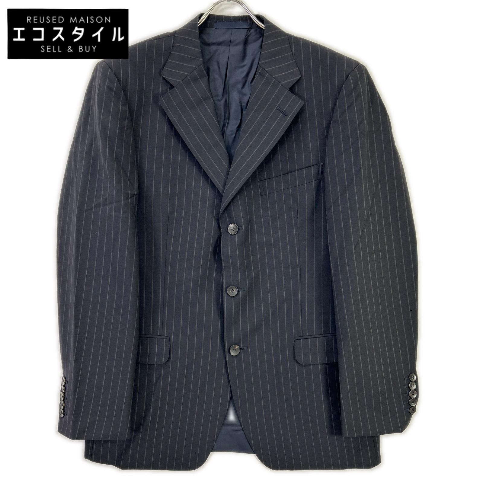 GUCCI グッチ ブラック 138296 ストライプ 3Bテーラードジャケット ジャケット