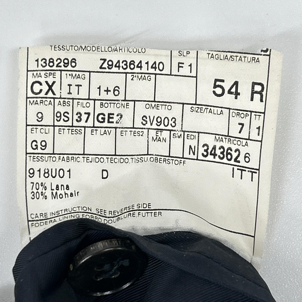 GUCCI グッチ ブラック 138296 ストライプ 3Bテーラードジャケット ジャケット