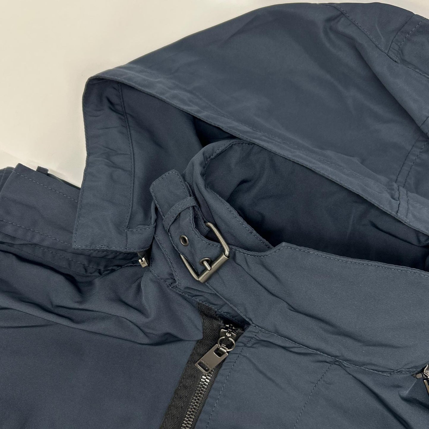 LANVIN ランバン ネイビー ナイロン ミリタリージャケット ジャケット