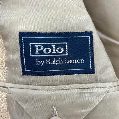 POLObyRalphLauren ポロラルフローレン 90s イタリア製 シルク混ツイード 3Bジャケット ジャケット