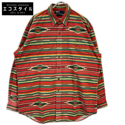 POLObyRalphLauren ポロラルフローレン 90s ネイティブ柄 長袖シャツ トップス