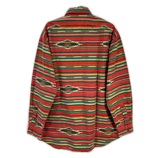 POLObyRalphLauren ポロラルフローレン 90s ネイティブ柄 長袖シャツ トップス