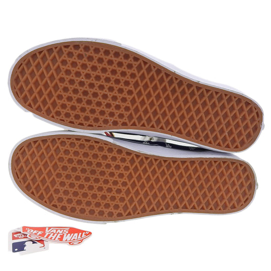 VANS バンズ 新品同様 MLB ドジャース オーセンティック スニーカー シューズ メンズ ブルー 28.5cm シューズ