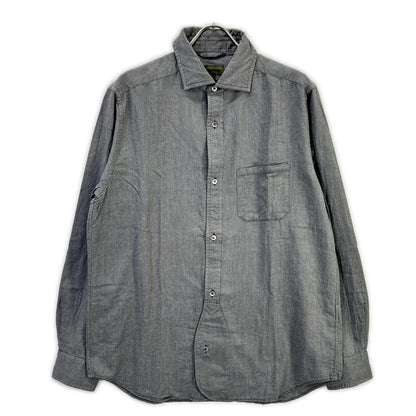 NIGEL CABOURN ナイジェルケーボン 8070010208 グレー 長袖シャツ コットン トップス